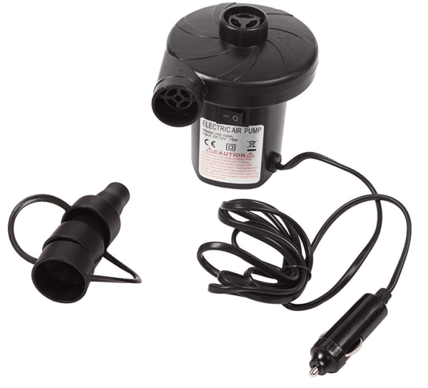POMPA GONFIATORE ARIA 12V ELETTRICA MATERASSINO ACCENDISIGARI CAMPER AUTO 909