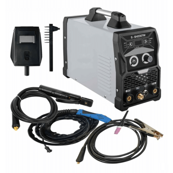 SALDATRICE INVERTER TIG IGBT FILO PROFESSIONALE GAS 200A FERRO ACCIAIO 821sa