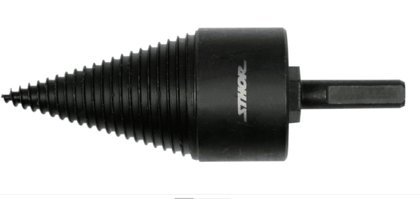 VITE CONICA SPACCALEGNA 45 MM FRESA LEGNO PUNTA PER TRAPANO 2 ATTACCHI PLUS 91TO