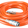 Tubo aria compressa flessibile per compressore 10 mt raccordo rapido 3/8" 475ev