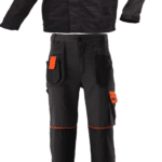 COMPLETO LAVORO GIACCA PANTALONE TUTA GIUBOTTO 2PZ MECCANICO TECNICO TASCHE TO TAGLIA M 460TO