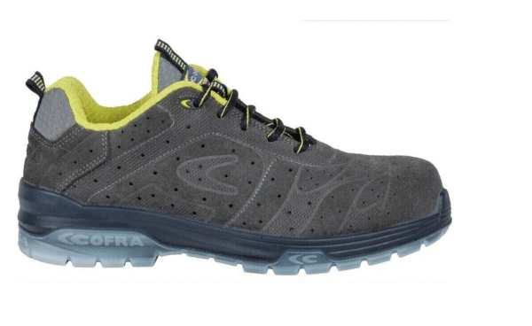 SCARPE ANTINFORTUNISTICHE LAVORO BASSE SCARPA COFRA MORANDI GREY S1 P SRC TG 43