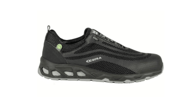 SCARPE ANTINFORTUNISTICHE LAVORO BASSE SCARPA COFRA WATT BLACK S1 P SRC TG 38