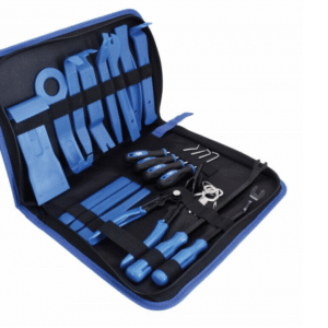 KIT 24 PZ LEVE PINZE SMONTAGGIO PANNELLI CARROZZERIA PANNELLO FERMI AUTO MTRSA