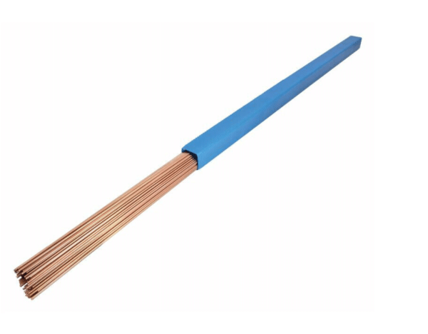ELETTRODI SALDATURA RIVESTITI RAME SALDATRICE ELETTRODO SALDARE TIG 2.4mm x 1 M