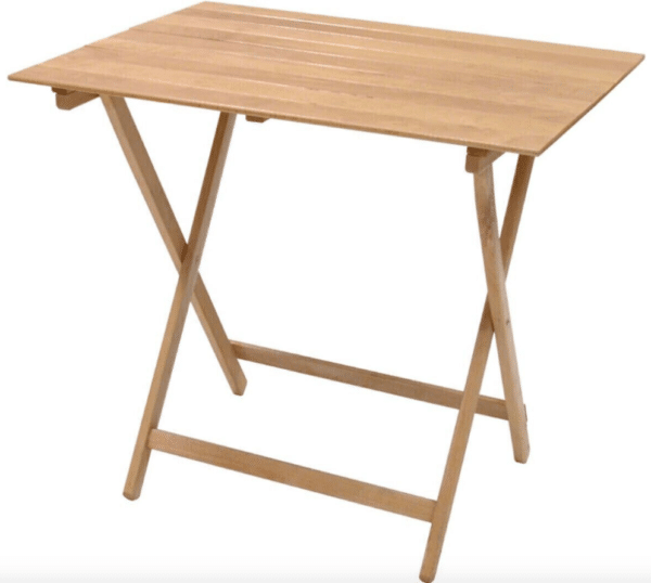 TAVOLINO TAVOLO PIEGHEVOLE PIC NIC LEGNO CAMPEGGIO SAGRE cm 60x100 H 75 584DF