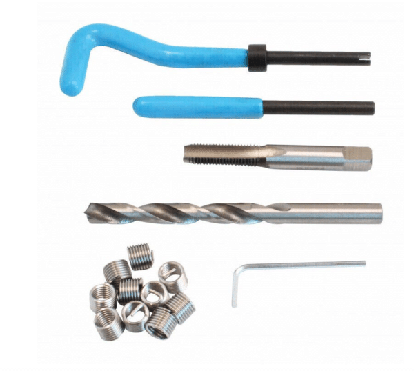 KIT RIPARAZIONE FILETTI FILETTATURE ELICOIDI HELICOIL VCOIL M12x1.25 MASCHIO 012