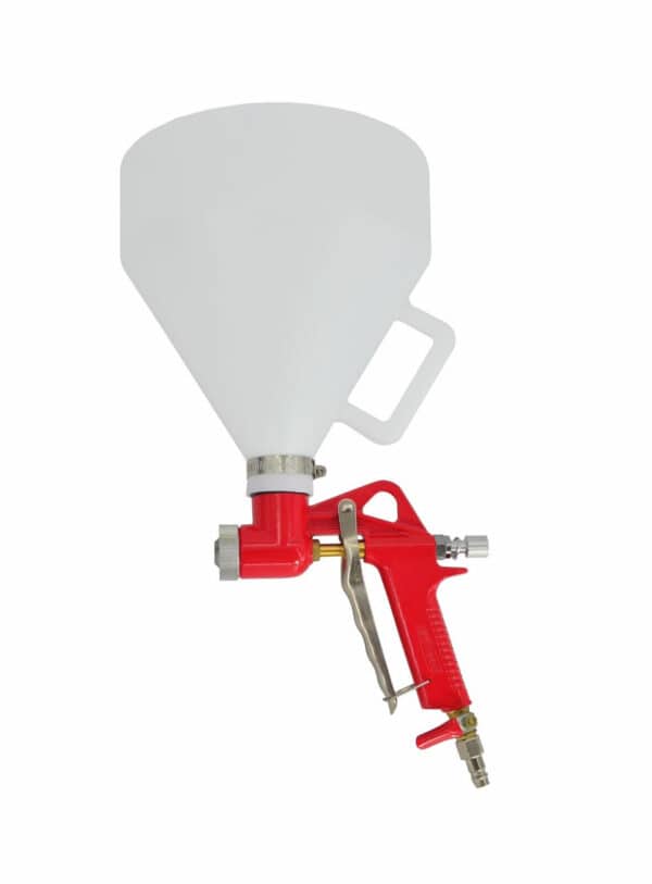 PISTOLA COMPRESSORE INTONACO DA INTERNI CON IMBUTO PLASTICA 5,5 LITRI 859aw