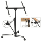 SOLLEVATORE PANNELLI CARTONGESSO ALZA LASTRE PORTATA 68 KG CONTROSOFFITTI 695aw