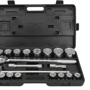 SET CHIAVI BUSSOLA 19 50 MM CRICCHETTO CAMION TRATTORE 3/4" ACCIAIO 21 PZ 500aw