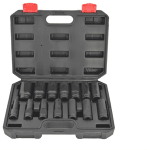 CASSETTA CHIAVI BUSSOLA BUSSOLE RINFORZATE 1/2" 14 PZ VALIGETTA 10 32 MM 313aw