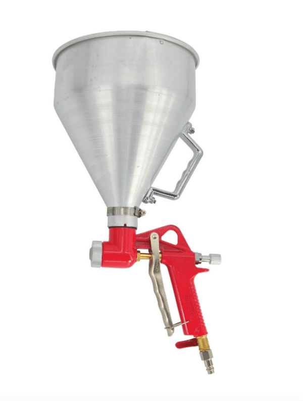 PISTOLA COMPRESSORE INTONACO DA INTERNI CON IMBUTO ALLUMINIO 5,5 LITRI 866aw
