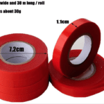 KIT 20 NASTRI LACCI ROSSI LEGATRICE PIANTE FIORI LEGATURA RAMI VITE VIGNA 615X