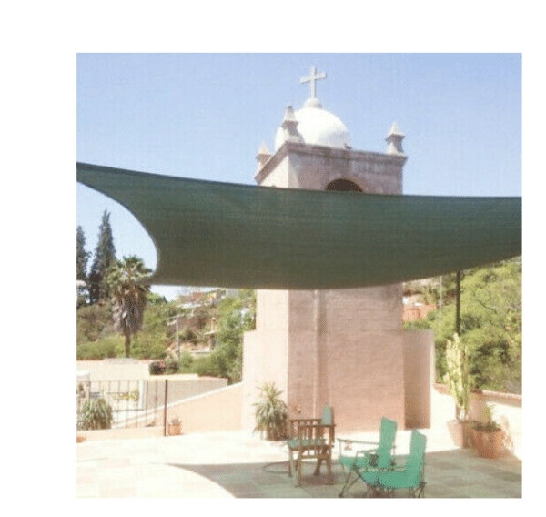 TENDA A VELA QUADRATO DA SOLE OMBREGGIANTE TELO PARASOLE GIARDINO 3,6x3,6 mt 43