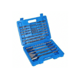 SET 17PZ PUNTE CESELLI TRAPANO SDS PLUS 5,5A16MM MURATURA TRAPANI CEMENTO SK 874