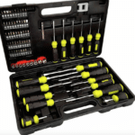 SET BUSSOLE CACCIAVITI CACCIAVITE INSERTI TAGLIO CROCE TORX Y U VALIGETTA 78 PZ