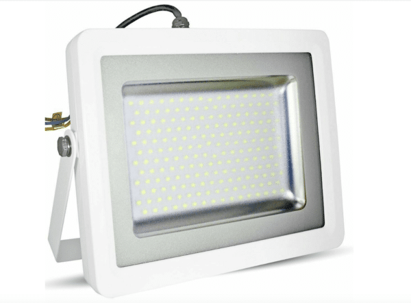 FARO PROIETTORE LED 100 W ESTERNO STAFFA LUCE NATURALE CLASSE A+ 8200 BIANCO 099