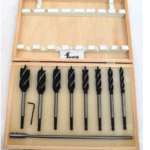 SET PUNTA PUNTE FRESE LEGNO TRAPANO TAGLIO TAGLIENTI AVVITATORE 10 - 25 MM 8 PZ