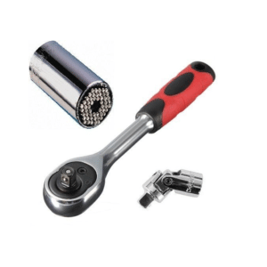 CHIAVE CHIAVI CRICCHETTO BUSSOLA UNIVERSALE DA 3/8 DALLA 7 ALLA 19 GATOR SOKET