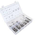 SET 170 PZ FASCETTE STRINGITUBO ASSORTIMENTO TUBI FLESSIBILI TUBO MORSETTI TC016