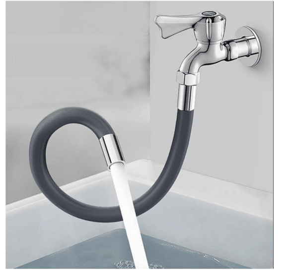 TUBO PROLUNGA RUBINETTO RUBINETTI LAVABO LAVELLO FLESSIBILE 20 CM GRIGIO 197ba