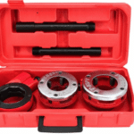 FILIERA FILIERE TUBI TUBO IDRAULICI IDRAULICO 3PZ FILETTATURA 1-1/2" 2" 959aw $ to