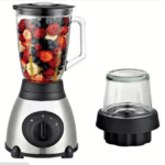 FRULLATORE MISCELATORE 800 W IN ACCIAIO 1,5 BROCCA VETRO 2 IN 1 VELOCITA' 462ar