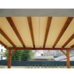 TELO COPERTURA VELA BEIGE 2.8 x 3.8 MT PER PERGOLA PERGOLATO 3 x 4 MT 151ve