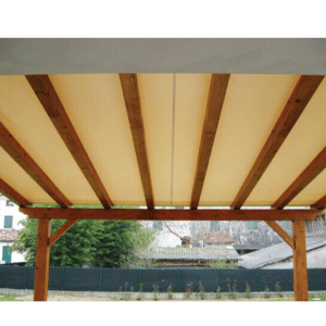 TELO COPERTURA VELA BEIGE 2.8 x 3.8 MT PER PERGOLA PERGOLATO 3 x 4 MT 151ve