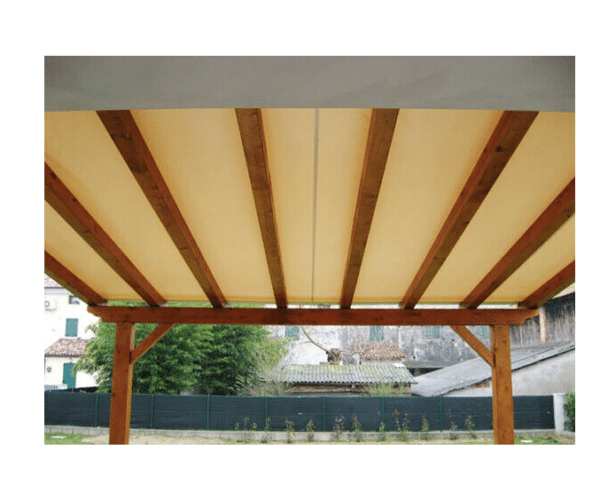 TELO COPERTURA VELA BEIGE 2.8 x 3.8 MT PER PERGOLA PERGOLATO 3 x 4 MT 151ve