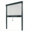 ZANZARIERA A RULLO AVVOLGIBILE FINESTRA 100x170 RIDUCIBILE ALLUMINIO GRIGIO 3402