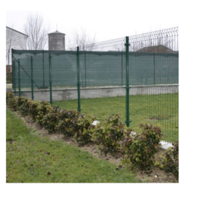 PANNELLO METALLICO ELETTROSALDATO PER RECINZIONE RETE VERDE MODULARE MT 2x1 430v