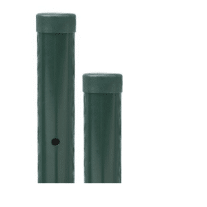 PALO PER RECINZIONI IN FERRO VERNICIATO VERDE Ø 34MM TONDO MT 1,75 H 535
