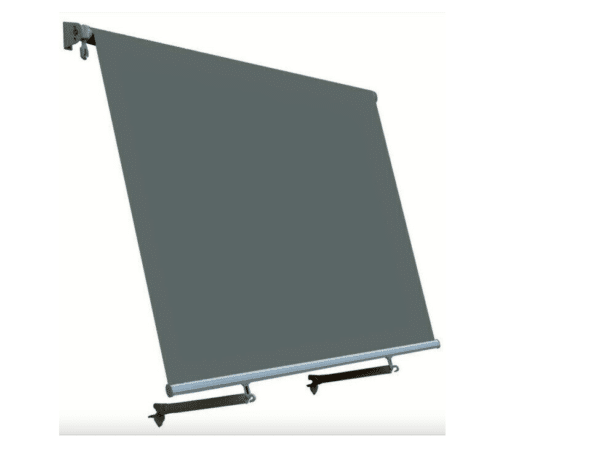 TENDA DA SOLE A CADUTA PER BALCONE SENZA CASSONE 4x3MT GRIGIO CON MANTOVANA 3913G