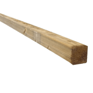 PALO QUADRATO TRAVE IN LEGNO PER ESTERNO GIARDINO PERGOLA CM 7x7x H 300