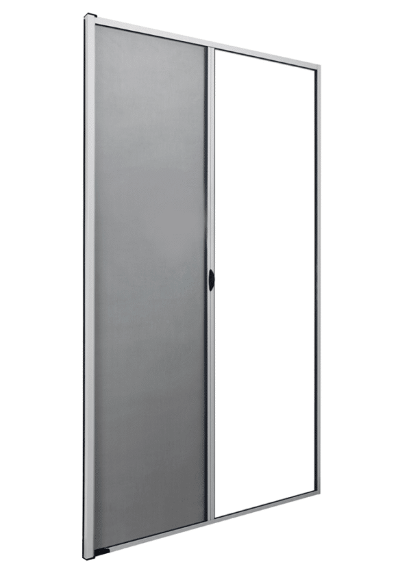 ZANZARIERA LATERALE PORTA FINESTRA PORTE RIDUCIBILE FRIZIONE 160X250 GRIGIO 0988