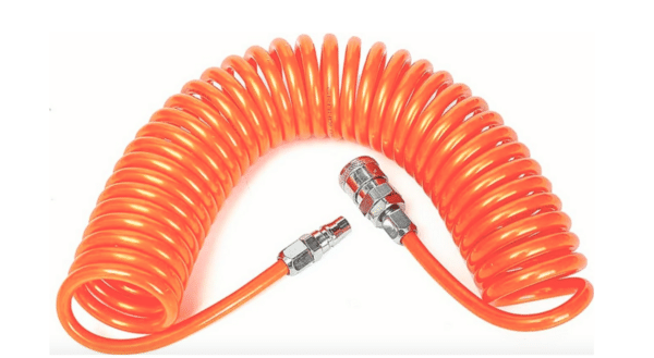 TUBO TUBI ARIA COMPRESSA SPIRALE 18 MT METRI FLESSIBILE COMPRESSORE RACCORDO 186