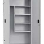 ARMADIETTO ARMADIO METALLO PORTASCOPE DA ESTERNO CM 80x40x180h 684pr