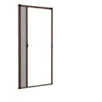 ZANZARIERA RULLO LATERALE PORTA FINESTRA RIDUCIBILE FRIZIONE 115X230 MARRONE 0982