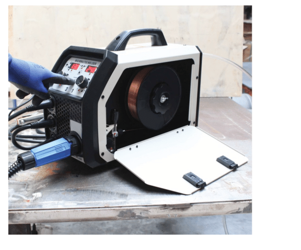 SALDATRICE PROFESSIONALE MIG MMA TIG LIFT INVERTER FILO CONTINUO GAS 200A I1Asa