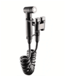 KIT DOCCETTA DOCCINO MISCELATORE BIDET BAGNO RUBINETTO PULIZIA WC NERO 366sw