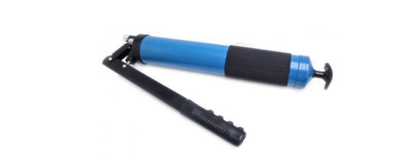 INGRASSATORE A LEVA CON UNA MANO TUBO E TESTINA POMPA GRASSO MANUALE 600cc 729