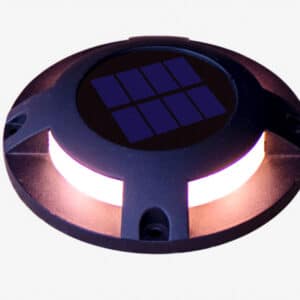 FARETTO LED FOTOVOLTAICO 5 LUMEN SEGNAPASSO CARRABILE CALPESTABILE IP67 LUCE CALDA 3000K 183ce