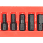 SET PUNTE ESAGONALI BUSSOLE INSERTI 1/2" IMPATTO RIPARAZIONE MOZZI 6 19 MM 781to
