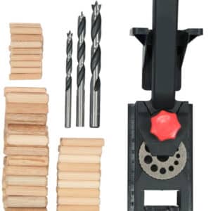 DIMA PER FORI A TASCA GUIDA SPINATURA TASSELLI ANGOLO LEGNO 6 8 10 mm 166to