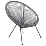 SEDIA POLTRONA INTERNO GIARDINO STILE ACAPULCO SPAGHETTI FILO 284vn