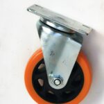 RUOTA RUOTE ROTELLE 100x32 4" mm CARRELLO CARRELLI INDUSTRIALI GIREVOLE CUSCINETTI 367