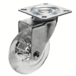 RUOTA RUOTE ROTELLA CARRELLO GIREVOLE CARRELLI TRASPARENTE 1,5" 37,5 mm 617b