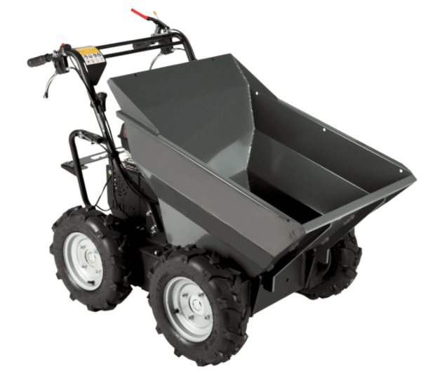 MOTOCARRIOLA CARRIOLA DUMPER RUOTE MOTORE 4 TEMPI 196 cc BENZINA CAPACITA' 300 KG
