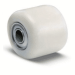 RULLO RUOTA TRANSPALLET TRASPALLET mm 82×60 FORO 20 NYLON CARRELLO 608av
